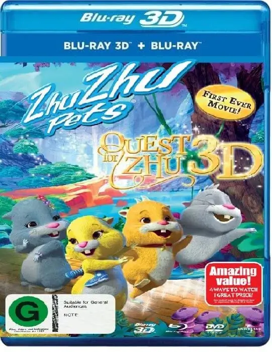 Zhu Zhu Pets Quest For Zhu 3D 2011